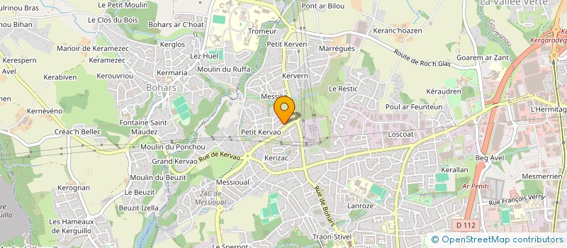 localisation de l'entreprise LE MELANGE à BREST
