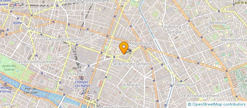 localisation de l'entreprise LE MELANIE'S  PARIS