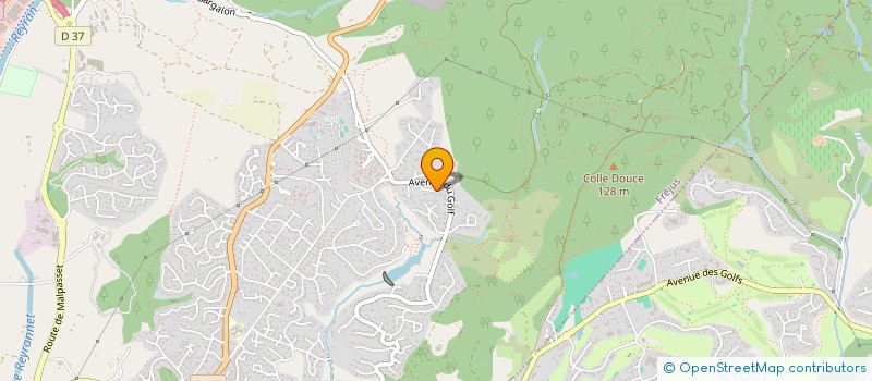 localisation de l'entreprise LE MELEZET DES ORRES à FREJUS