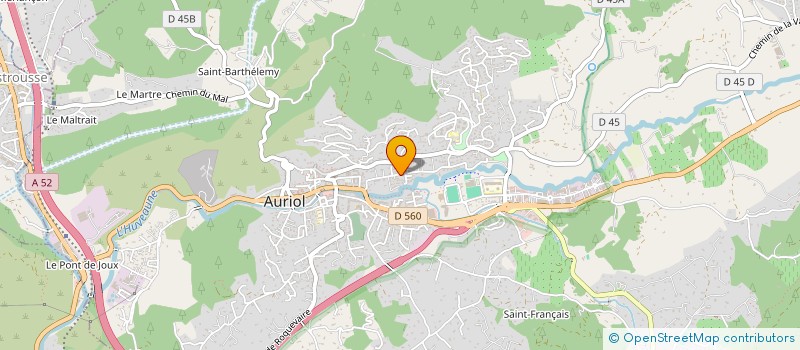 localisation de l'entreprise LE MELO BEA RANCH  SAINT-ZACHARIE