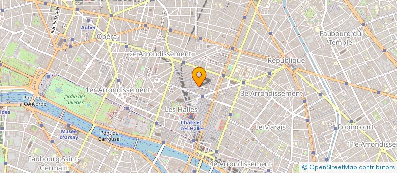 localisation de l'entreprise LE MELO D'AMELIE  PARIS