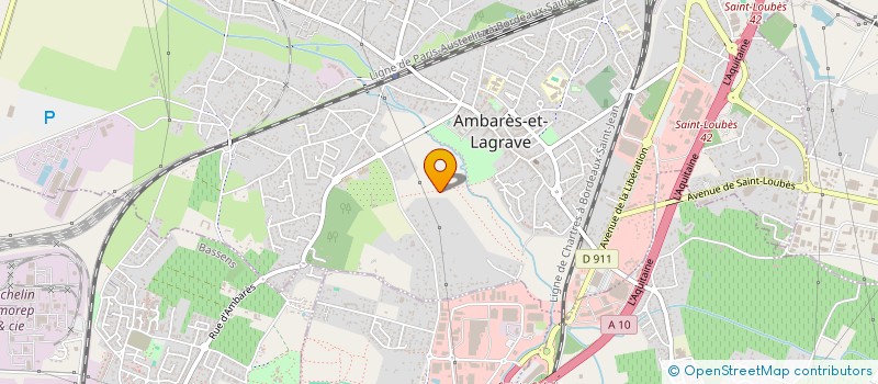 localisation de l'entreprise LE MELTING POT DE L'OCEAN INDIEN  AMBARES-ET-LAGRAVE