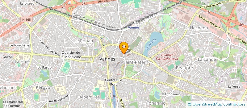 localisation de l'entreprise LE MEN-DU à VANNES
