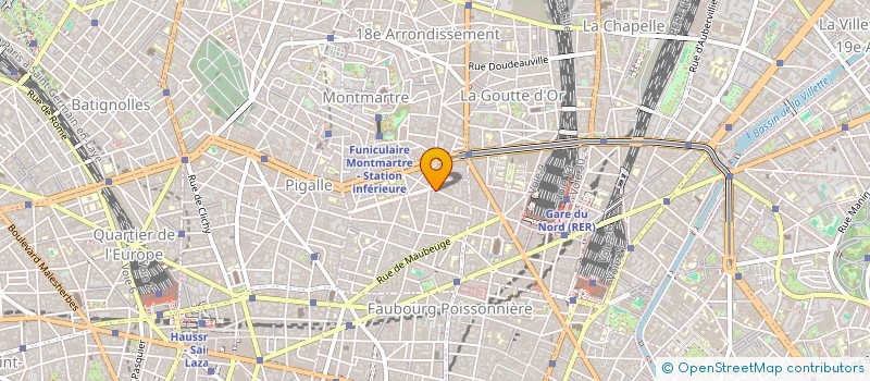 localisation de l'entreprise LE MENHIR  PARIS