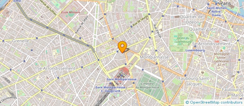 localisation de l'entreprise LE MENU RAPIDE  PARIS