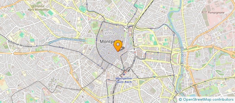 localisation de l'entreprise LE MERCIER à MONTPELLIER