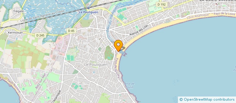 localisation de l'entreprise LE MERINGUEUR à LE POULIGUEN