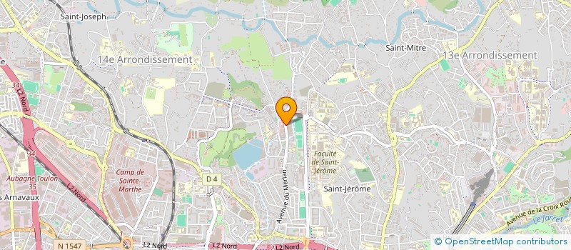 localisation de l'entreprise LE MERLAN à MARSEILLE