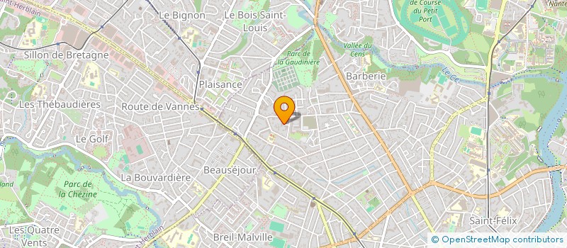 localisation de l'entreprise LE MERLAN à NANTES