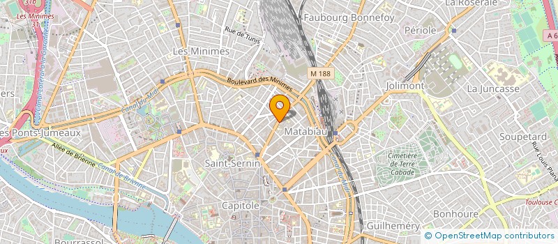 localisation de l'entreprise LE MERMOZ à TOULOUSE