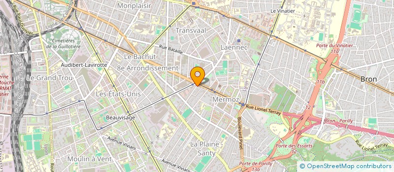 localisation de l'entreprise LE MERMOZ  LYON