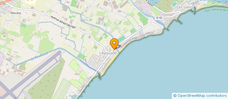 localisation de l'entreprise LE MEROU à HYERES