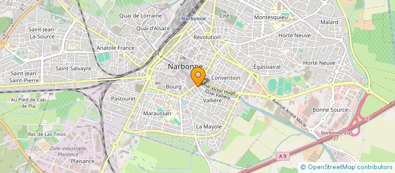 localisation de l'entreprise LE MERRY  NARBONNE