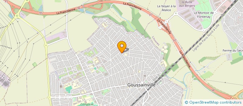 localisation de l'entreprise LE MESNIL à GOUSSAINVILLE