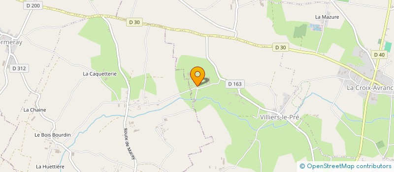 localisation de l'entreprise LE MESNIL FONTAINE  SAINT-JAMES