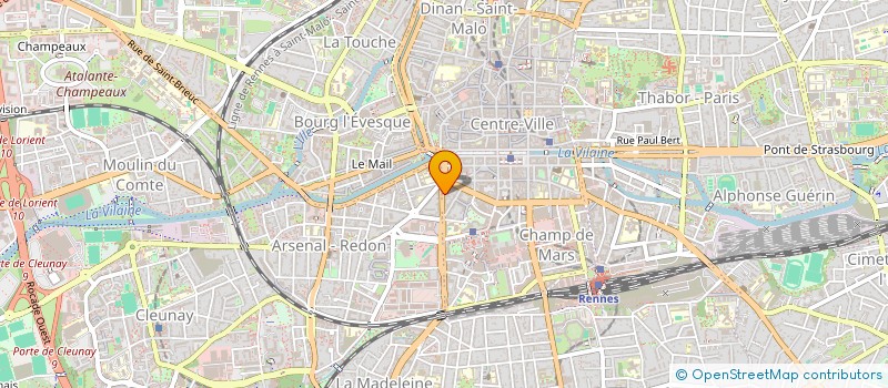 localisation de l'entreprise LE MESNIL - SUD  RENNES