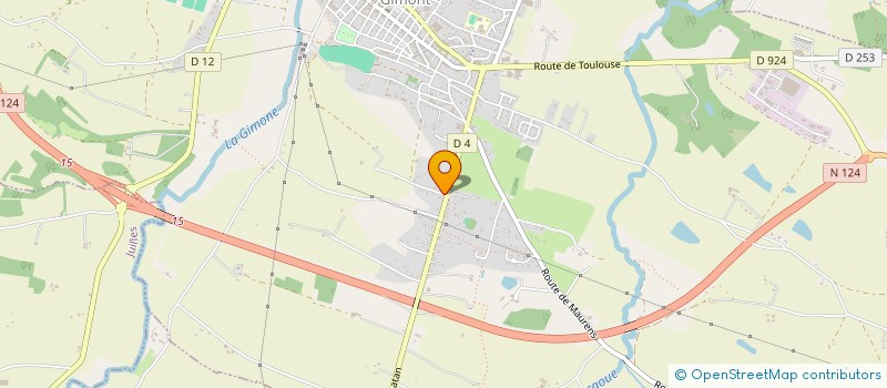 localisation de l'entreprise LE MESSAGER DE LA PAIX à GIMONT