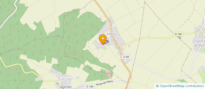 localisation de l'entreprise LE MESSAGER TROYEN  VILLERY