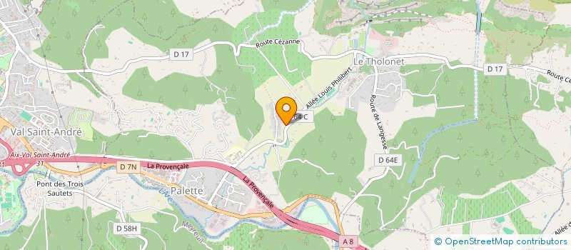 localisation de l'entreprise LE MESSIDOR à AIX-EN-PROVENCE