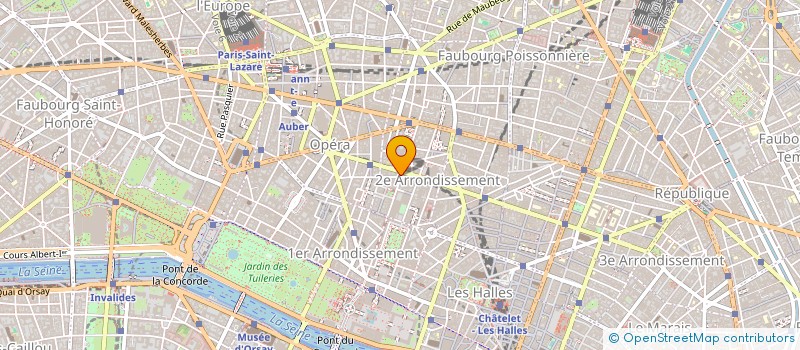 localisation de l'entreprise LE MESTURET  PARIS