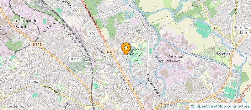localisation de l'entreprise LE METIER DE CONCEVOIR à TROYES