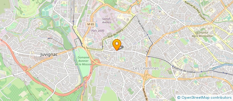 localisation de l'entreprise LE METS TISSE à MONTPELLIER