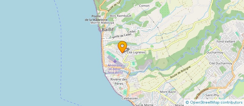 localisation de l'entreprise LE MEUBLE CREOLE DE LA GUADELOUPE à BAILLIF