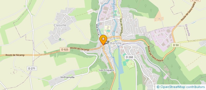 localisation de l'entreprise LE MEUR IMMO  CANY-BARVILLE