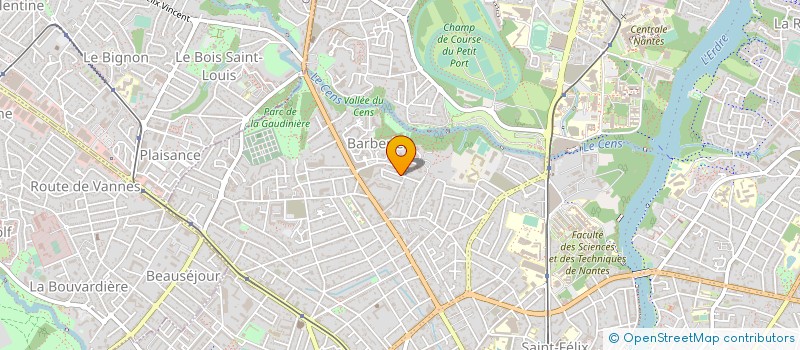 localisation de l'entreprise LE MEUR IMMOBILIER à NANTES