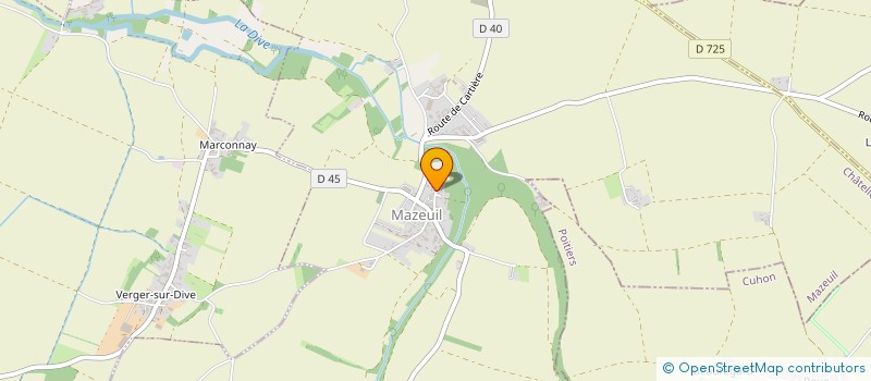 localisation de l'entreprise LE MEYNISSOU  MAZEUIL