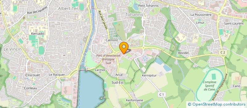 localisation de l'entreprise LE MEZO STRUCTURE  VANNES