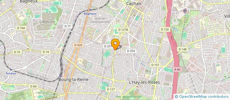 localisation de l'entreprise LE MEZZANINE  CACHAN