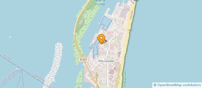 localisation de l'entreprise LE MIAM'S à LEUCATE