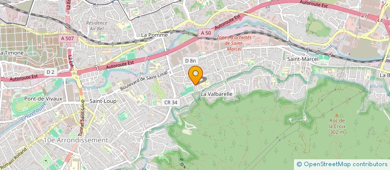 localisation de l'entreprise LE MICHELIS à MARSEILLE