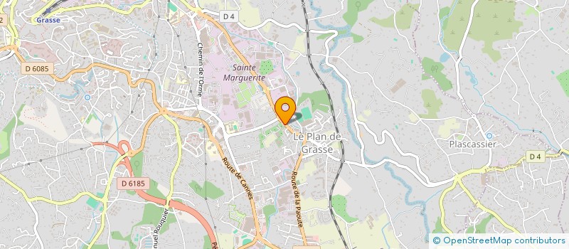 localisation de l'entreprise LE MICOCOULIER à GRASSE