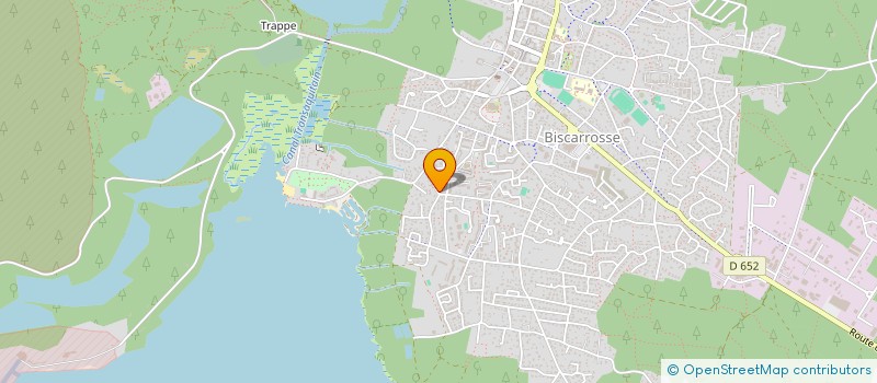 localisation de l'entreprise LE MICQ  BISCARROSSE