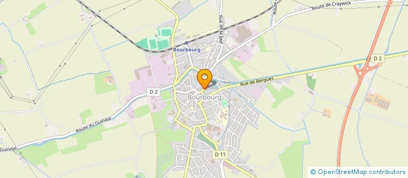 localisation de l'entreprise LE MIDDEL HOUCK à BROUCKERQUE