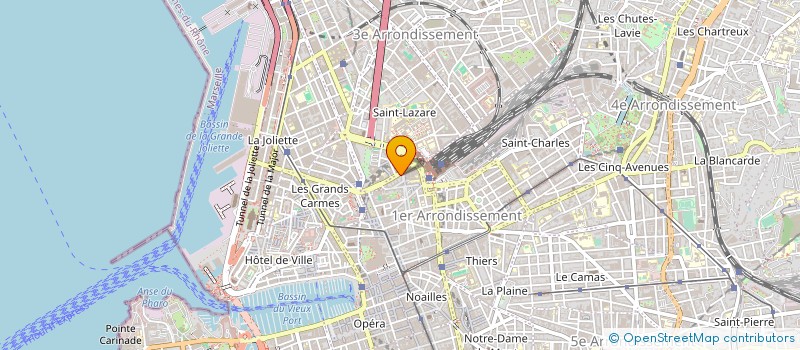 localisation de l'entreprise LE MIDI SYNDICALISTE à MARSEILLE