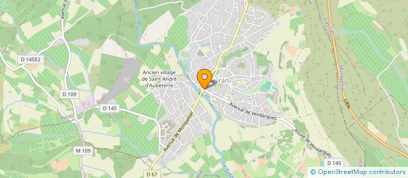 localisation de l'entreprise LE MIDI-TEYRANAIS  TEYRAN