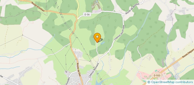 localisation de l'entreprise LE MIGNON  ORTHEZ