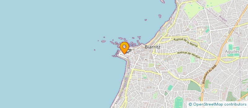 localisation de l'entreprise LE MIGUEL à BIARRITZ