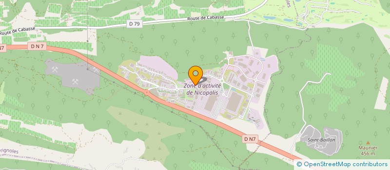 localisation de l'entreprise LE MIL  BRIGNOLES