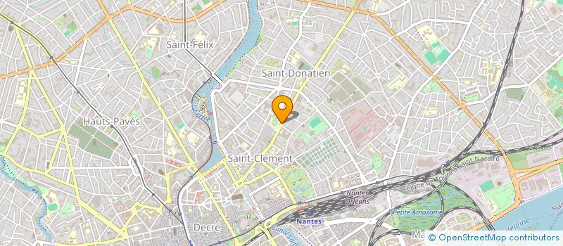localisation de l'entreprise LE MIL'STAR à NANTES
