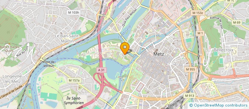 localisation de l'entreprise LE MILIMETRE  METZ