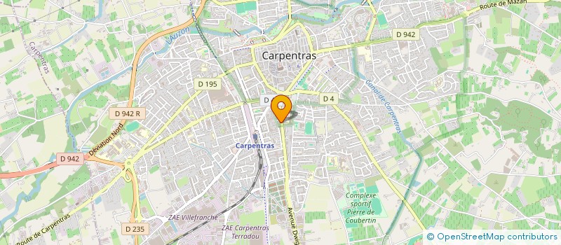 localisation de l'entreprise LE MILK X MILKY  CARPENTRAS