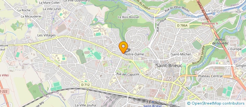 localisation de l'entreprise LE MILLE à SAINT-BRIEUC