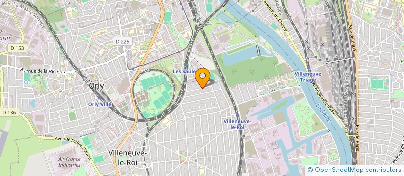 localisation de l'entreprise LE MILLE MARIN  VILLENEUVE-LE-ROI