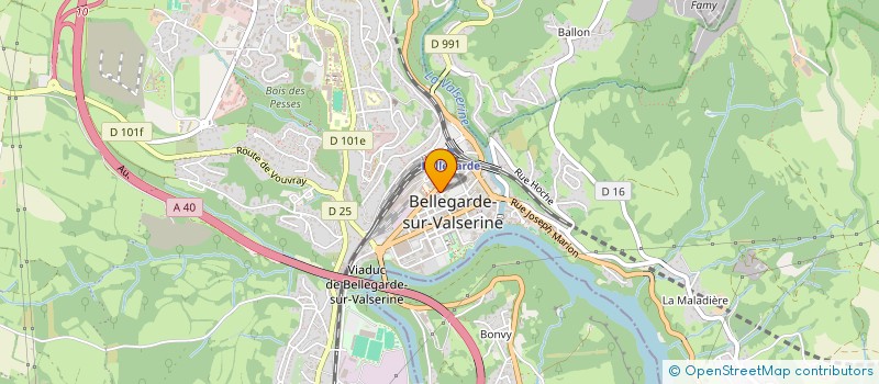 localisation de l'entreprise LE MILLE PATTES à VALSERHONE