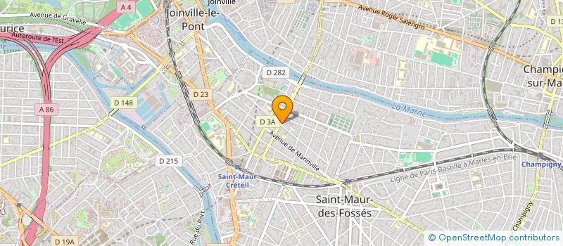 localisation de l'entreprise LE MILLE PATTES à SAINT-MAUR-DES-FOSSES