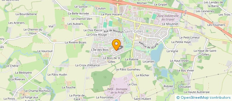localisation de l'entreprise LE MILLE PATTES DE SAINT GILLES à SAINT-GILLES